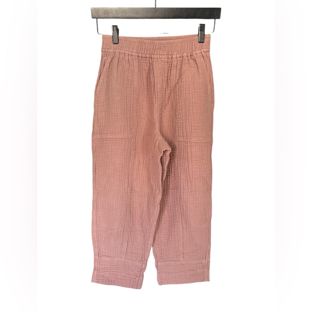 Madewell Lightspun Pull-On Balloon Pants Gauzy Cotton Pockets Boho XSP